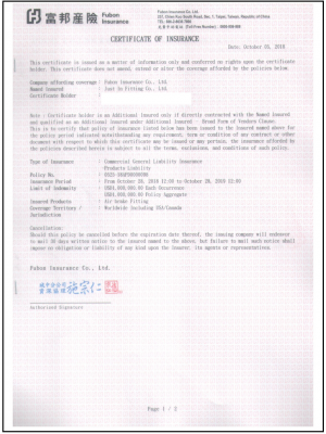 Product Liability Insurance 